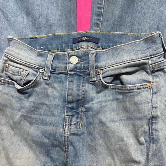 7 For All Mankind Light Blue Jeans - Picture 5 of 5